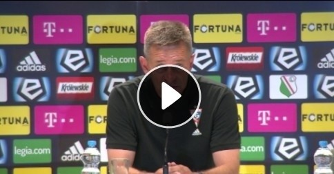 Legia - Górnik - konferencja pomeczowa