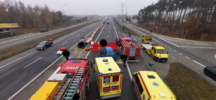 Tragiczny wypadek na drodze s5 na wysokości miejscowości...