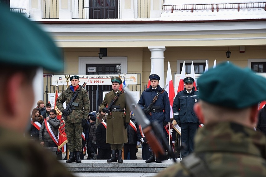 Uroczystości na Rynku Kościuszki w Święto Niepodległości