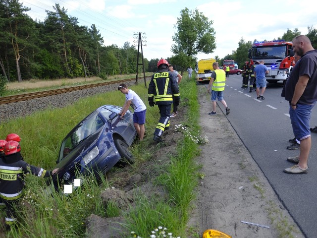 Karambol w Łysomicach na DK 91. Droga zablokowana