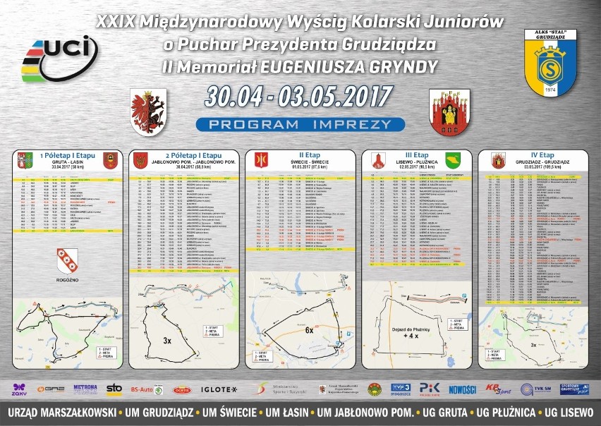 Program  XXIX Międzynarodowego Wyścigu Kolarskiego Juniorów...