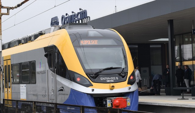 Połączenia między Krakowem a Oświęcimiem w ramach Szybkiej Kolei Aglomeracyjnej będą obsługiwać także najnowsze pociągi Kolei Małopolskich