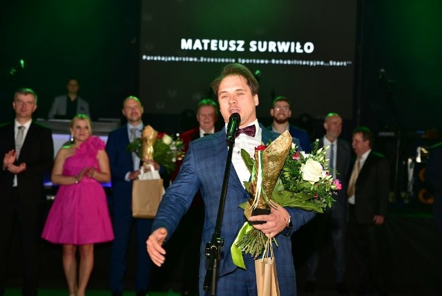 Sportowcy Startu - Mateusz Surwiło i Kamila Kubas - zostali wyróżnieni  przez prezydenta Zielonej Góry Janusza Kubickiego.