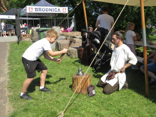 Mieszkańcy powiatu brodnickiego i turyści podczas Festiwalu "Jakubowe wędrowanie" mogli korzystać z szeregu atrakcji