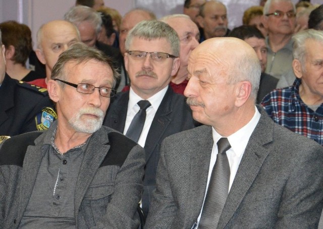 Na zdjęciu przewodniczący Rady Nadzorczej Roman Klauziński i pełniący obowiązki prezesa spółdzielni Marek Zborowski.