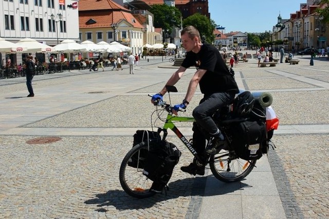 Krzysztof Suchowierski przekroczył granicę Europy i Azji