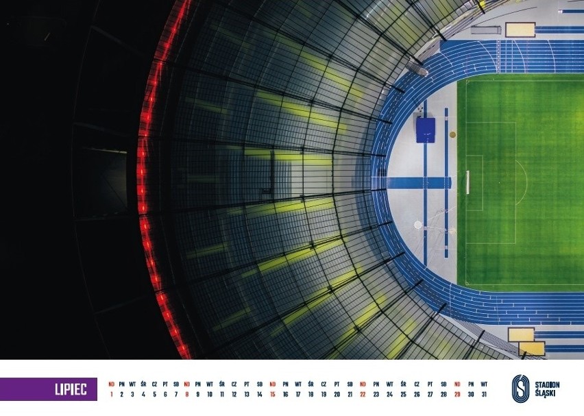 Stadion Śląski - kalendarz na 2018 rok.