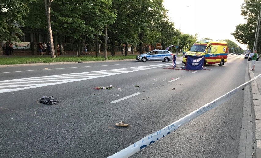 Do wypadku doszło 29 maja wieczorem na ulicy Ozimskiej w...