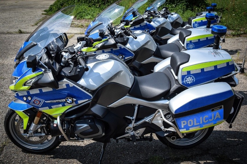 Policjantów na motocyklach, w nowym wydaniu można spotkać...