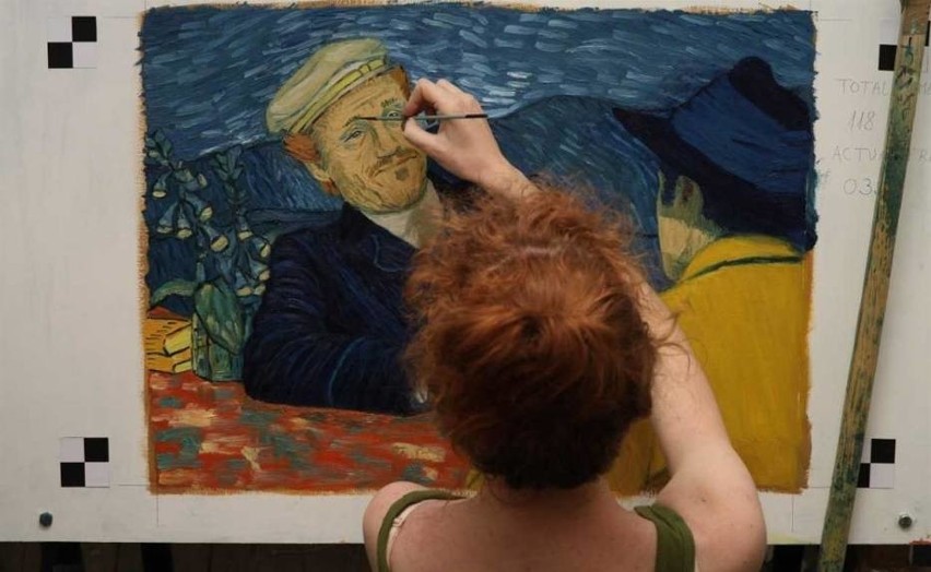 „Twój Vincent”. Piotrkowianka malowała sceny do filmu nominowanego do Oskara [ZDJĘCIA]