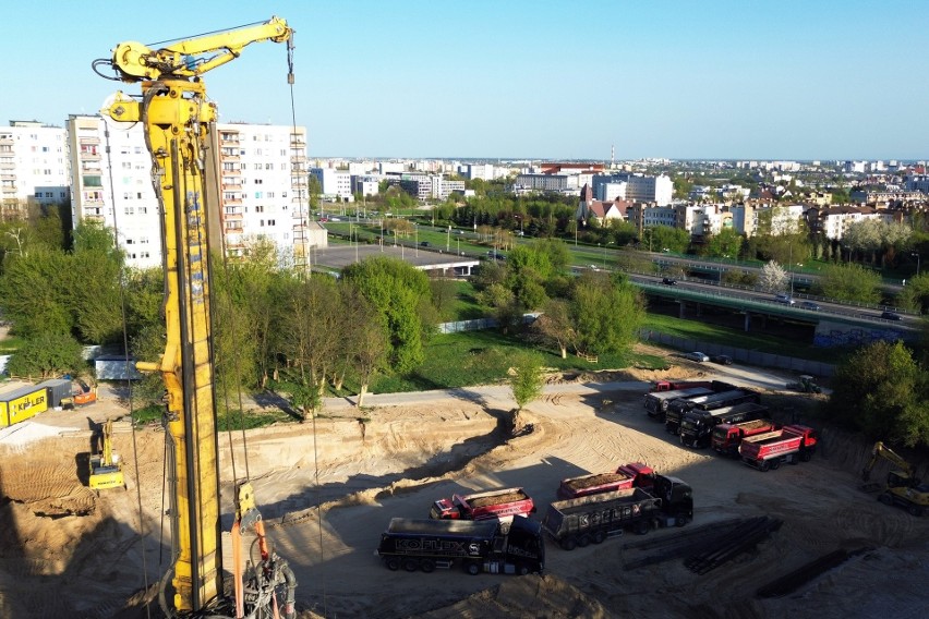 Przy ul. Kameralnej w Lublinie powstaje apartamentowiec z blisko 250 mieszkaniami