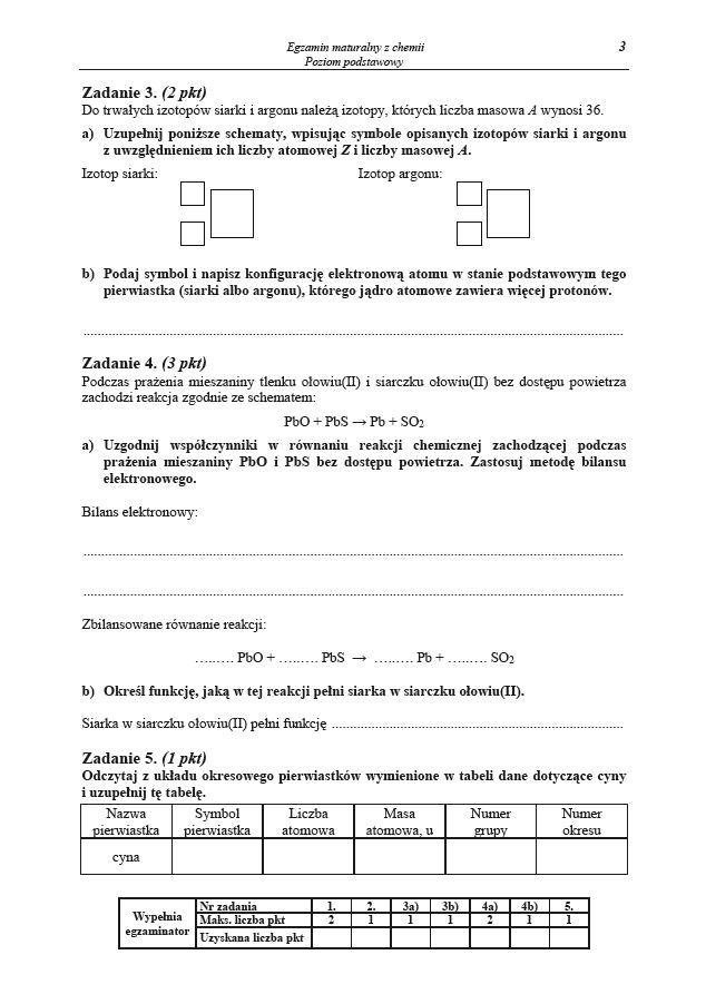 Matura 2014 chemia podstawowa i rozszerzona. Co było? (ODPOWIEDZI, PYTANIA, ZADANIA, ARKUSZ CKE)