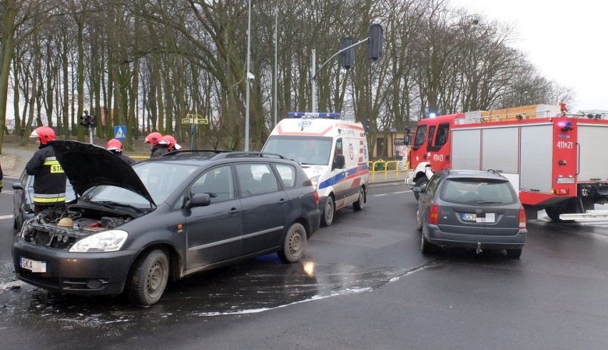 Wszystko dlatego, że z przeciwnej strony na skrzyżowanie...