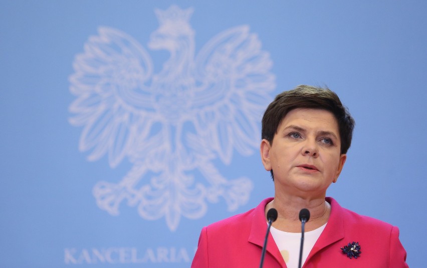 Beata Szydło na konferencji ogłosiła rekonstrukcję rządu