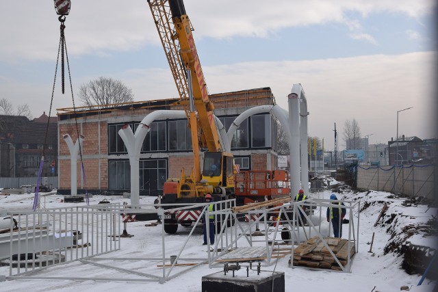 Budowa Centrum Przesiadkowego Sądowa w Katowicach