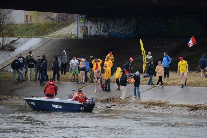 Morsy w Poznaniu: Deszcz i wiatr nie przeszkodziły w kąpieli