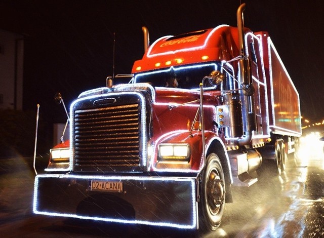 Świąteczna ciężarówka Coca-Coli przyjedzie do Zielonej Góry.
