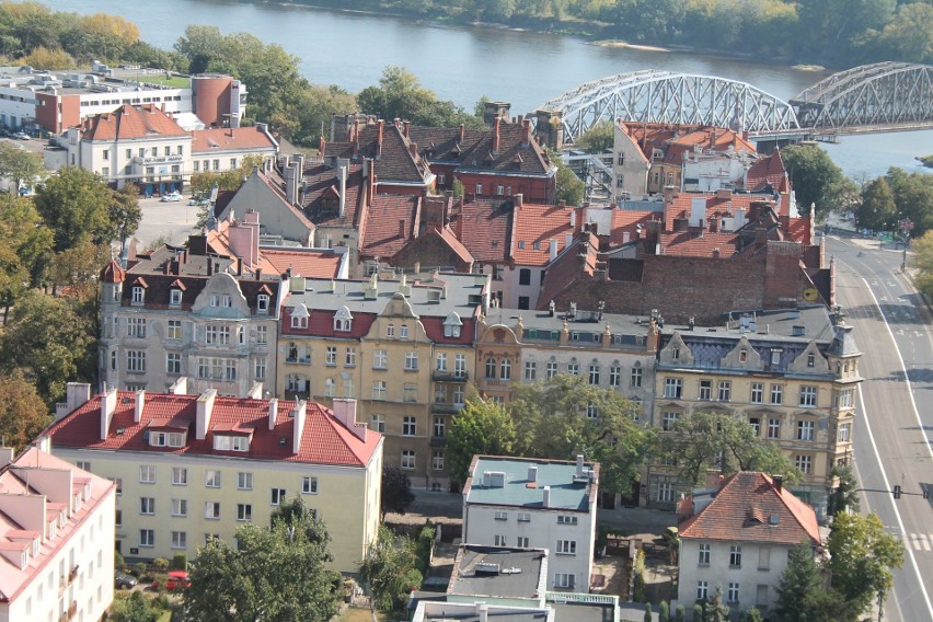 Zapierające dech widoki z punktu obserwacyjnego Twierdzy Toruń [ZDJĘCIA]