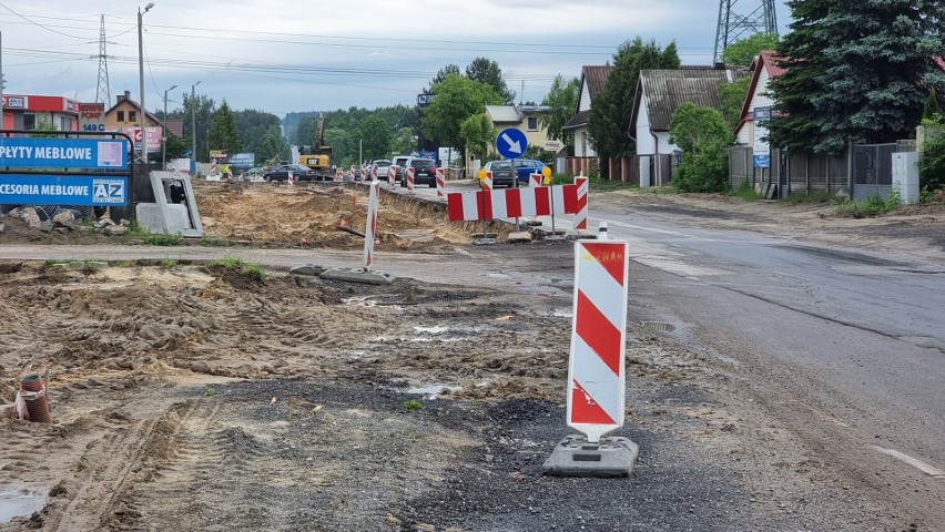 Kolejna inwestycja drogowa opóźniona w Kielcach. Wykonawca remontu ulicy Zagnańskiej wystąpił o przesunięcie terminu o ponad pół roku  