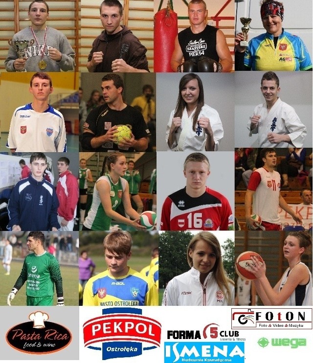 Plebiscyt Sportowiec Roku 2011 wspierają Zakłady Mięsne Pekpol Ostrołęka, Restauracja Pasta Rica, Siłowania Forma 5 Club oraz Producent Mebli Wega oraz Zakład Fotograficzny Foton.