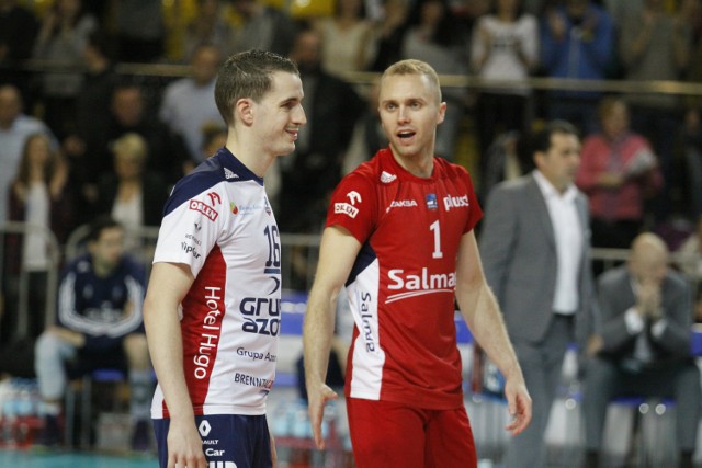 Benjamin Toniutti (z lewej) i Paweł Zatorski zostaną w Zaksie przez kolejne dwa sezony.