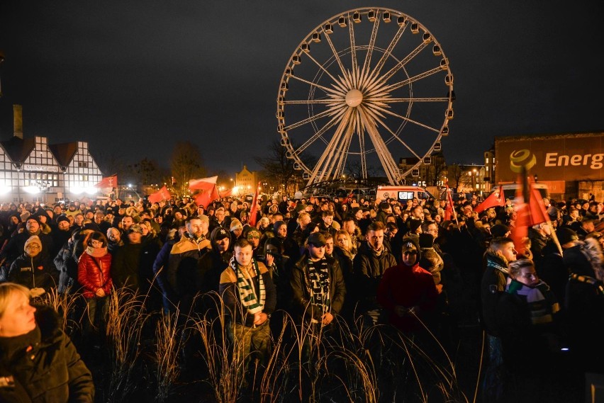 17.01.2019 Gdańsk. Spotkanie kibiców i działaczy...