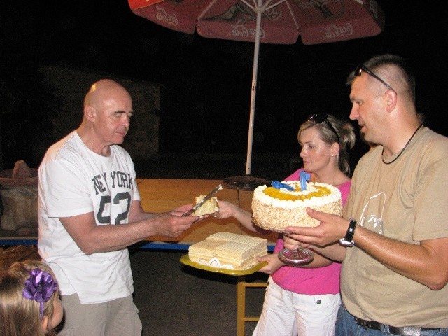U Stanislawa Tyma na drugich urodzinach w Malkini - 17.07.2010