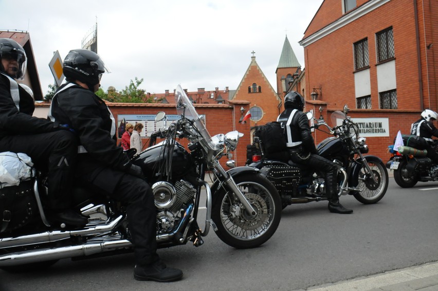 Pielgrzymka motocyklowa "Iskra Miłosierdzia" wyruszyła z Krakowa do Medjugorie [ZDJĘCIA]