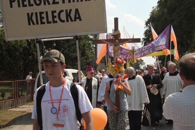 34. Kielecka Piesza Pielgrzymka na Jasną Górę weszła w sobotę do Kielc.