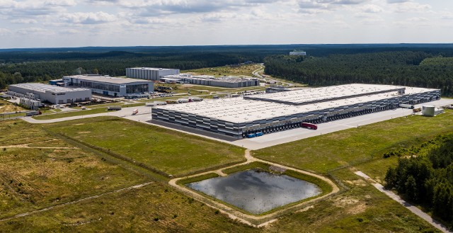 Bydgoski Park Przemysłowo-Technologiczny w Bydgoszczy widziany z lotu drona. To tu niedługo wprowadzą się dwie firmy - Zefir Tissue i Zakład Techniki Medycznej „Tech-Med”