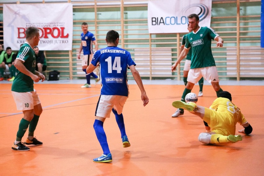 Mecz ekstraklasy futsalu MOKS Białystok - Rekord Bielsko...