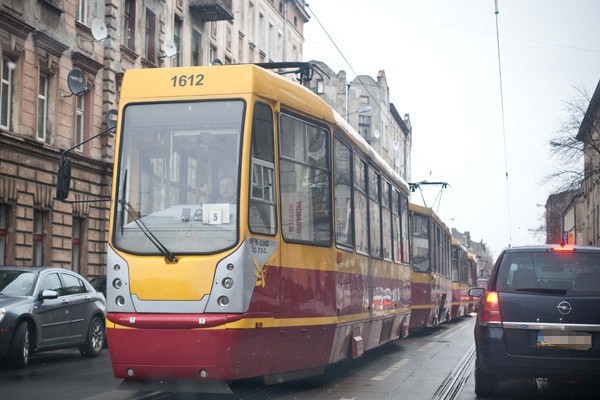 Palił się tramwaj!