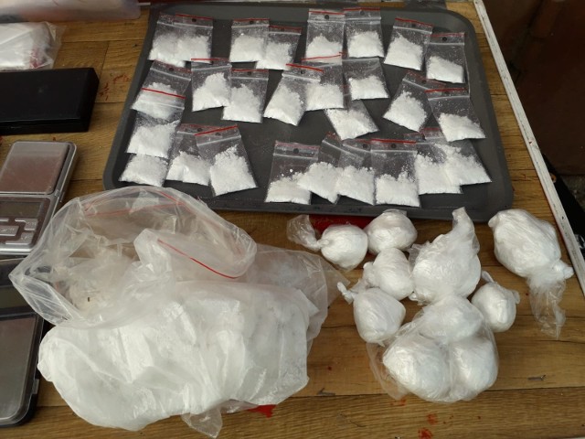 Narkotyki znalezione w garażu użytkowanym przez jednego z zatrzymanych