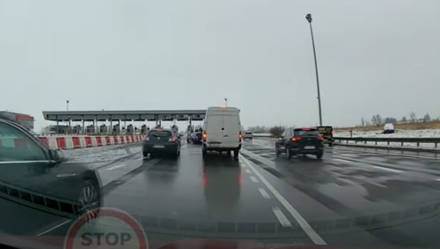 Korek na bramkach A4 pod Wrocławiem