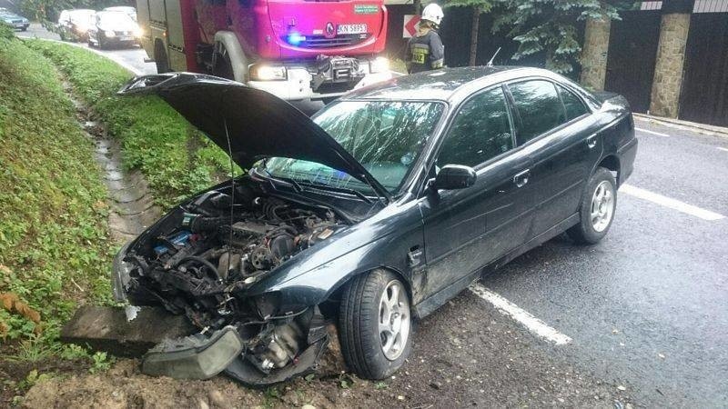 Lipcowy wypadek w Lipiu. Pasażerka auta w szpitalu [ZDJĘCIA]