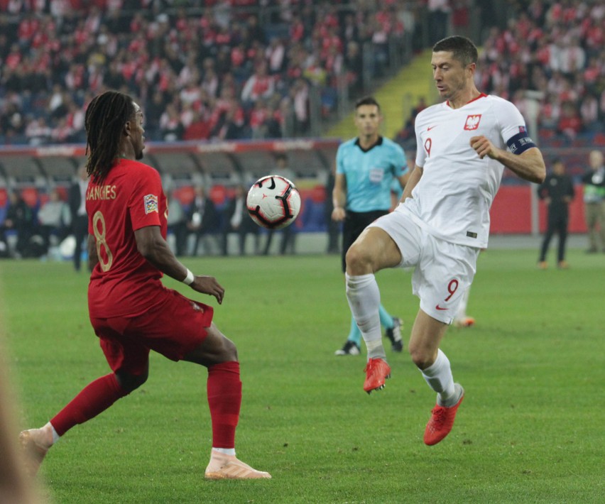 mecz Polska - Portugalia 2:3 na Stadionie Śląskim w...