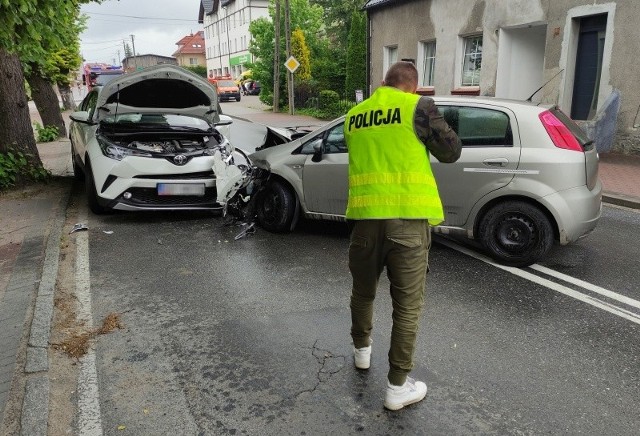 Wypadek w Tuchomiu. Ranny został m.in. wójt Parchowa.