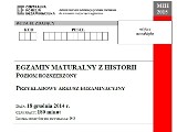 Próbna matura 2014/2015 z CKE - historia (p. rozszerzony) [ARKUSZE, ODPOWIEDZI]