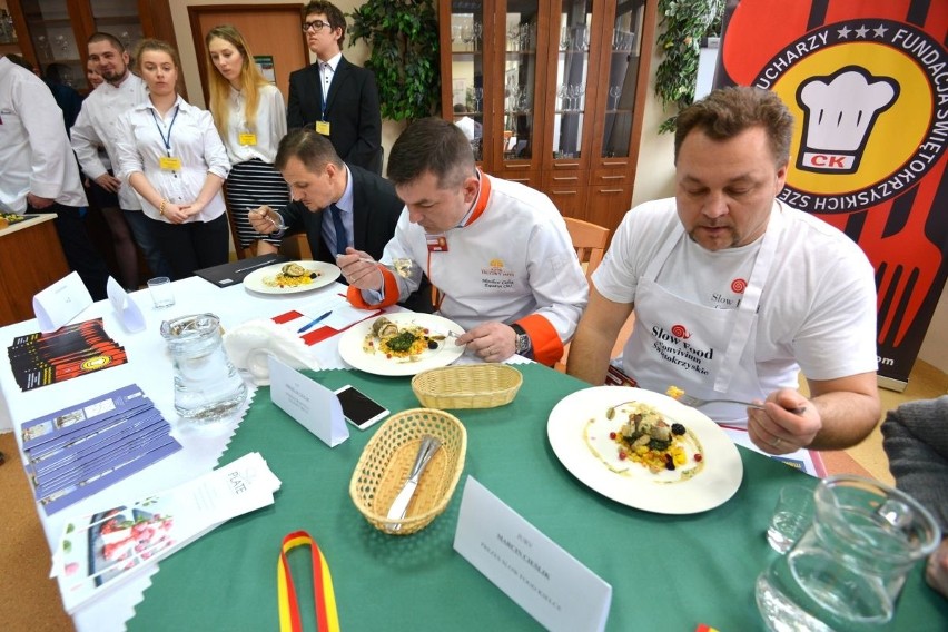 Świętokrzyski talerz młodego kucharza - konkurs w kieleckiej szkole