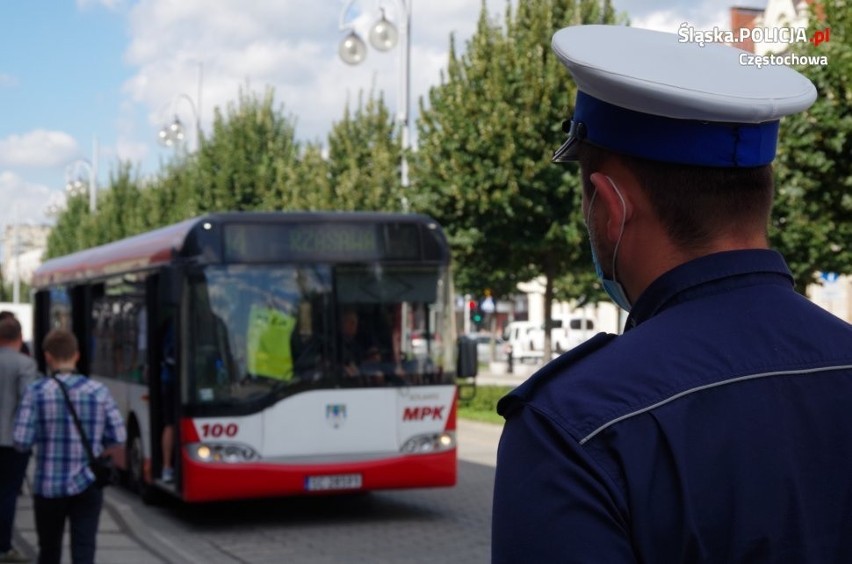 Częstochowa: Policja znów kontrolowała autobusy MPK. Zbadano trzeźwość aż 60 kierowców
