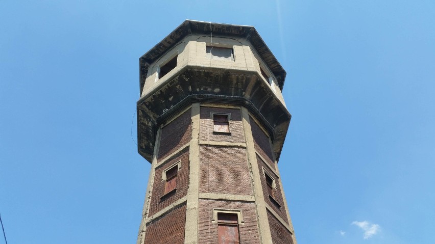 Remont wieży ciśnień w Strzelcach Opolskich.