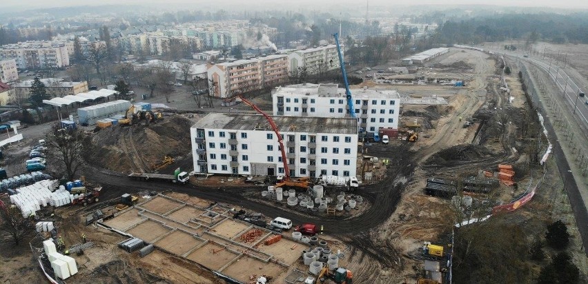 Dwa bloki w 40 dni. Takie rzeczy tylko w Toruniu! Powstaje nowe osiedle w ramach rządowego programu Mieszkanie Plus