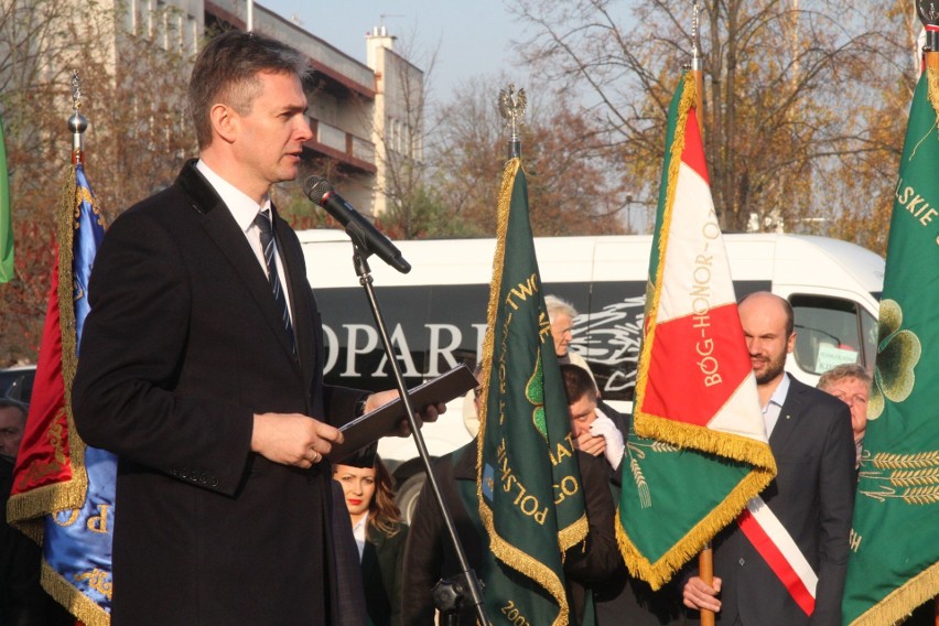 W Kielcach odsłonięto pomnik Wincentego Witosa [WIDEO, ZDJĘCIA]