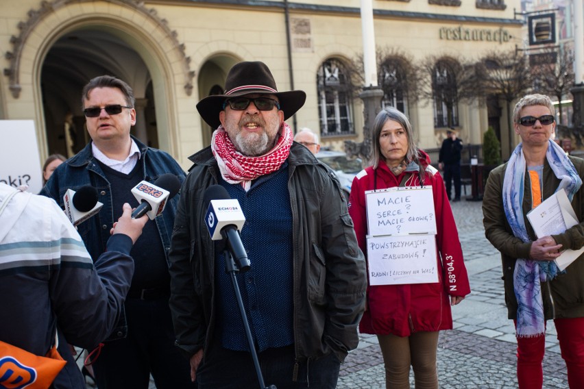Protest mieszkańców Wrocławia. Nie chcą zabudowy w miejscu...
