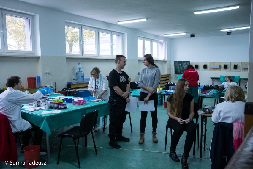 W II LO Stargard "Młoda krew ratuje życie". Po Nowym Roku rusza kolejny etap tej ważnej akcji