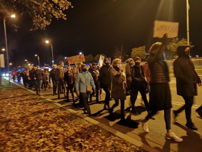 Już kilka protestów kobiet było organizowanych w Gubinie....