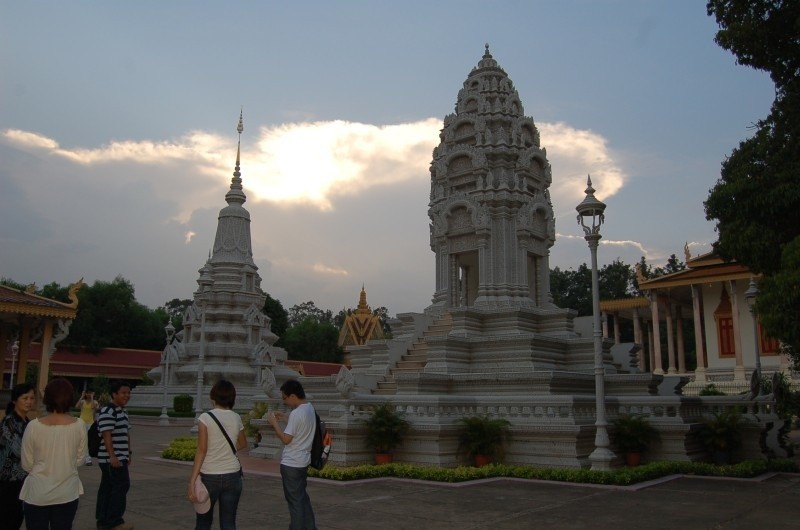Palac Królewski w Phnom Penh stolicy Kambodzy