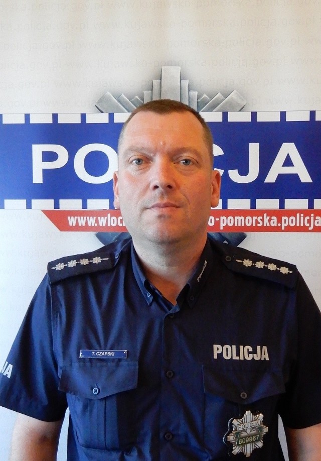 Policjant z Włocławka był czujny na urlopie. Zobaczył złodzieja, złapał i przekazał kolegom na służbie.