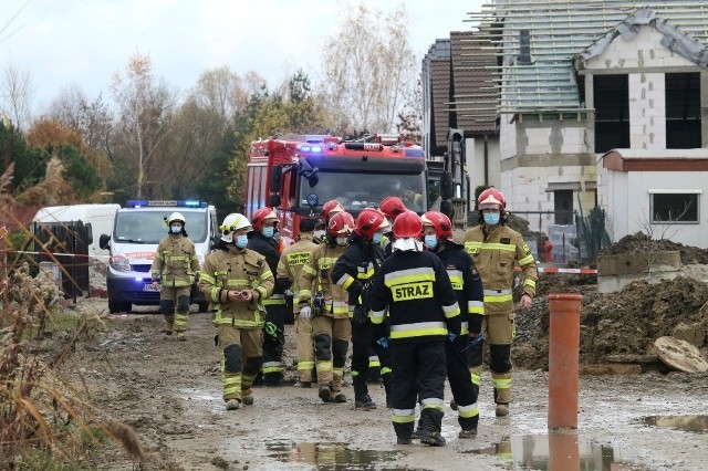 W Dobrzykowicach został uszkodzony rurociąg