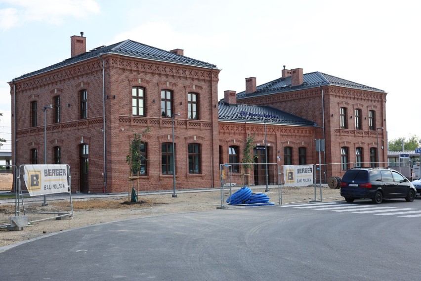 Remont dworca kolejowego w śródmieściu Dąbrowy Górniczej...